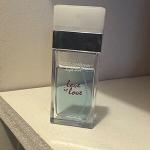 Dolce & Gabbana Love is Love Fragrance with Blue Hue